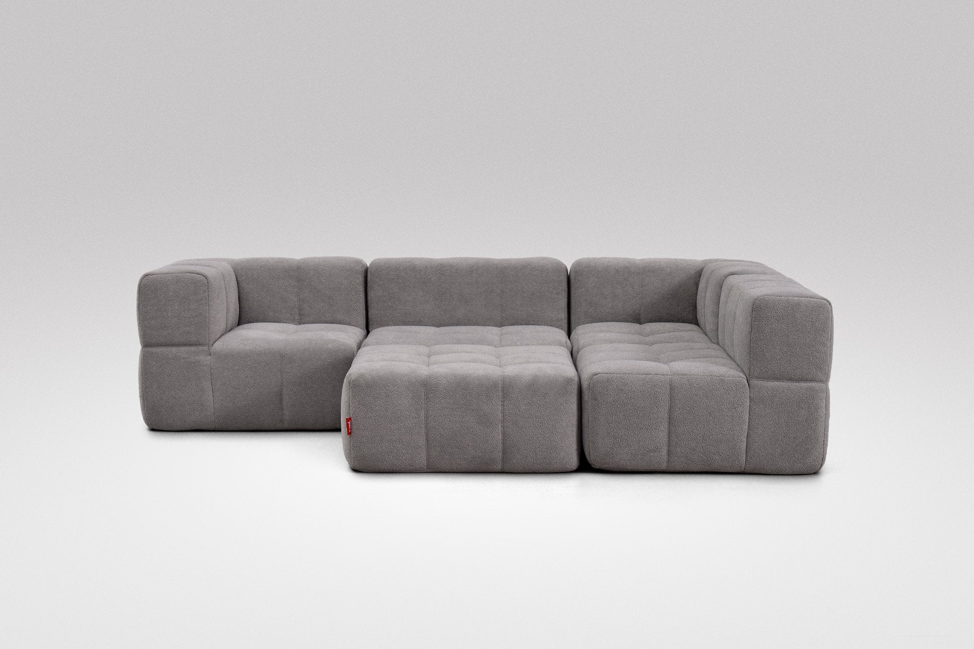 5 Teiliges Modulares Sofa – Grau-1