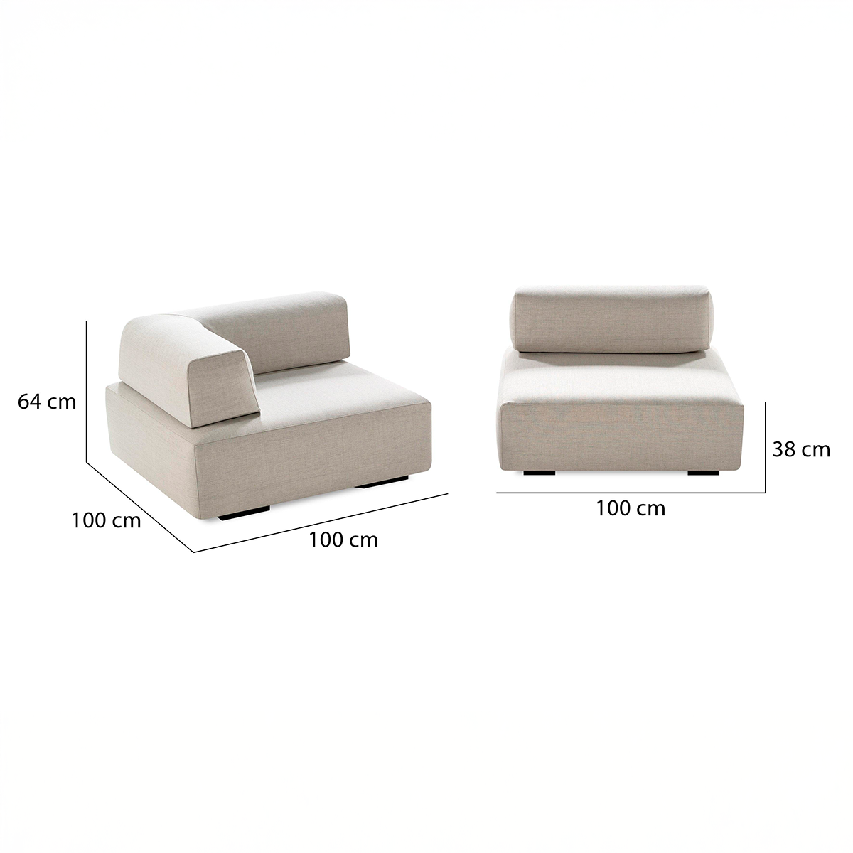 Modul-Sofa Puzzle – Konfigurierbares modulares Sofa für Dein Wohnzimmer-3