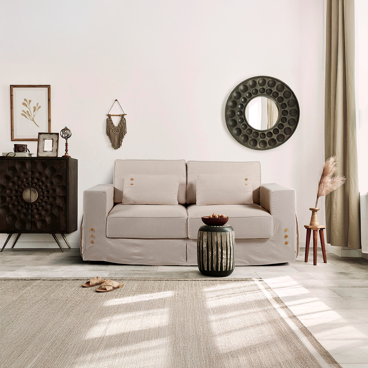 Sofa Monet – 3-Sitzer Polstersofa mit abnehmbarem Bezug-5