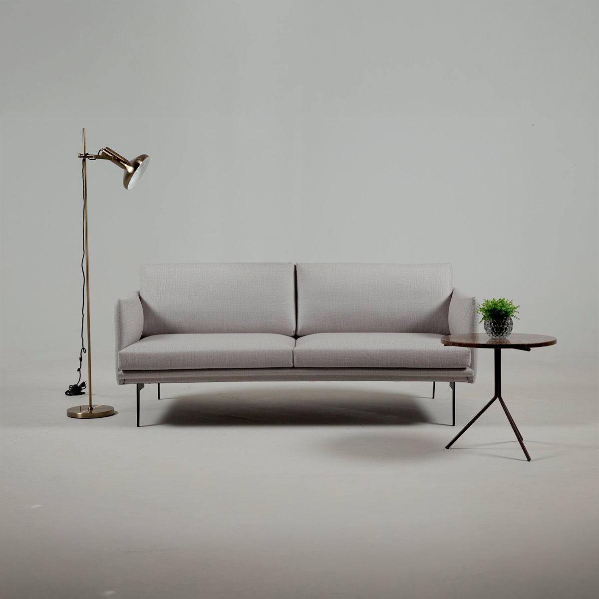 Sofa Laurent – Elegantes 3-Sitzer-Sofa im minimalistischen Design-4