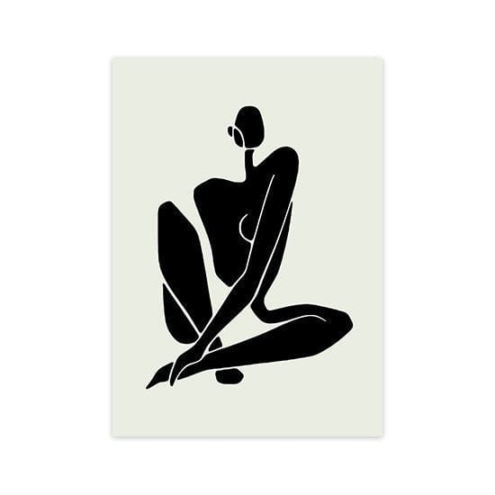 Poster Abstrakt Schwarz Beige · Inspirierende Sprüche · Wandbilder Wohnzimmer & Schlafzimmer ·  Deko Print Bilder · ohne Rahmen-7