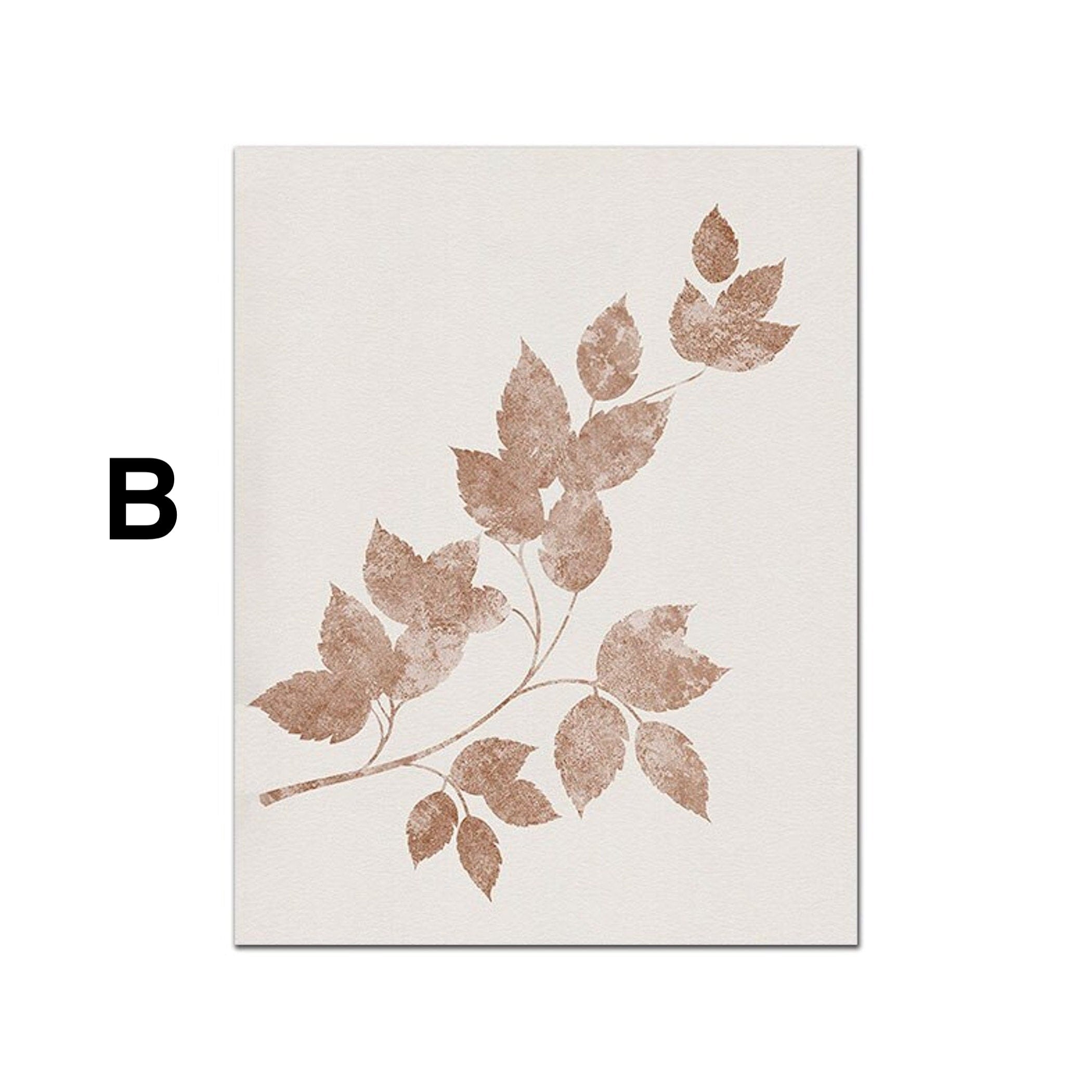 Botanik Blumen Poster  · Bilder Wohnzimmer · Wandbilder Schlafzimmer · Deko Print ohne Rahmen-3